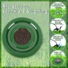 Ziliny 10 Pcs Sprinkler Spray Protector Donut 1.57" ID Plastic
