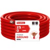 AWELTEC 0 Gauge Wire, 25 Feet Red Power Ground Wire