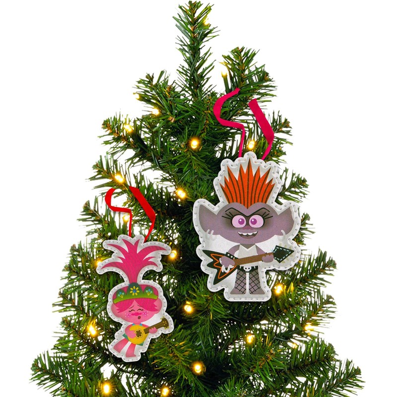 Trolls DIY Ornament Set - Bundle with DIY Trolls Ornament