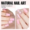 TOMICCA UV Nagellack Pastel, 15ml Macaroon Rosa Gel Nagellack,Soak Off