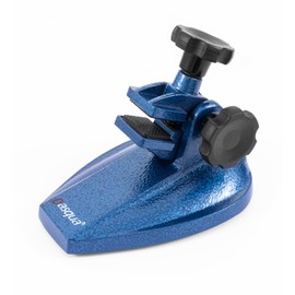 Dasqua Precision Micrometer Stand,Professional-Grade Cast Iron Base,Holds Micrometers,Non-Slip Rubber Clamp,Fully Adjustable