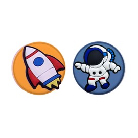 Waterproof Shoe Holder Compatible with Airtag, Cute Cartoon Hidden Silicone Shoes Clip Tracker Case fit for Air Tag, 2 Pack (D)