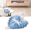 Incense Stick Holder Bodhi Leaf Incense Decorated Plate for Living