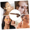 Minkissy 's Facial Roller Wooden Eye Care Manual Massage Tool