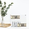 2 PCS Acrylic Dollar Bill Display Case Clear Dollar Bill
