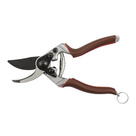 FELCO Model 8 Elite Secateurs Ergonomic Design LRG hands Hardened Carbon Steel Blade F Tech Coating Precision Forged handles Leather Cover Right Handed 25mm Cut Pruning Fruit Trees Nurseries Forestry