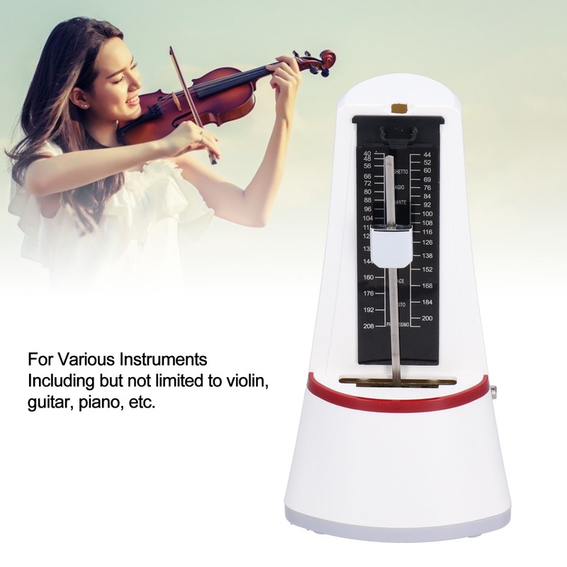 Mechanical Metronome Standard Universal Musician for Piano Guitar Violin Ukulele
