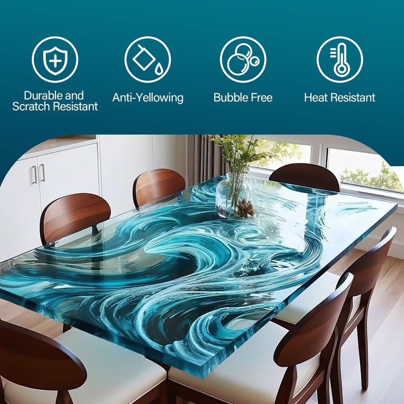 LET'S RESIN EPOXY RESIN Deep Pour Epoxy Resin 1.5 Gallon,2