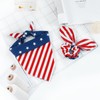 E-Clover 4th of July Dog Bandanas & Matching Scrunchie Set
