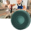 3 Inch Bristle Disc Emery Rubber Abrasive Brush Deburring Polishing
