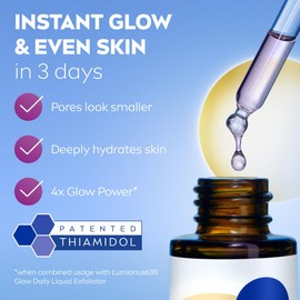 NIVEA Luminous 630 Even Glow Serum with Thiamidol 15ml, Serum for Face with Niacinamide and Aloe Vera, Refines Pores and Hydrates for Clear and Glowing Skin