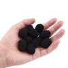 Sunmns 10 Pack Mini Small Size Lapel Headset Microphone Windscreen