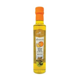 Orange infused Extra Virgin Olive Oil, with Natural Orange Flavor, No artificial Flavor - Paleo - Keto - Cold Pressed - Sogno Toscano -Italian original Olive Oil - Made in Italy - 8.5 oz