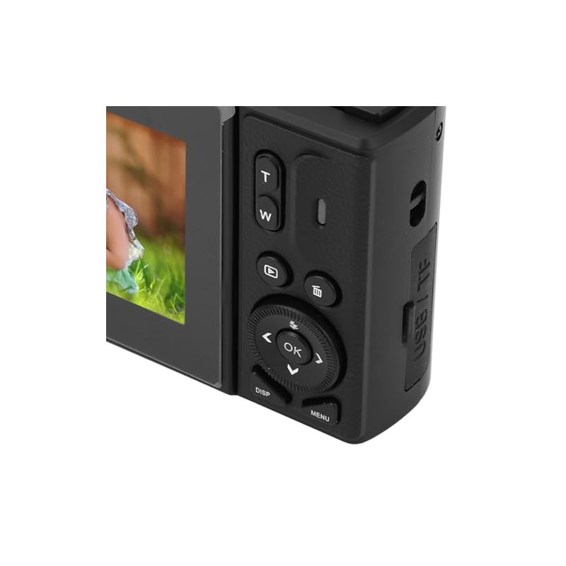 4K Digital Camera with 3 Inch Flip Screen for Photography,