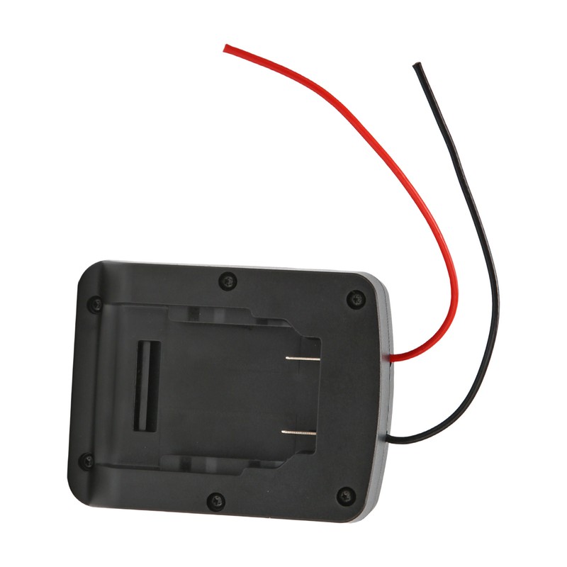 Secure Battery Adapter Independent Switch Dock Power Connector with Wires