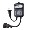 Timer Outlet, Light Sensor, Rainproof, Outdoor, 24 Hours, Automatic On/Off,