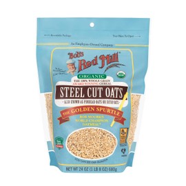 Bob's Red Mill Organic Steel Cut Oats - 24 oz (Pack of 3)