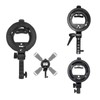 Handheld Grip S Type Bracket Holder for Speedlite Flash Snoot