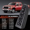 15883319 Driver Side Door Lock Switch & Power Window Switch