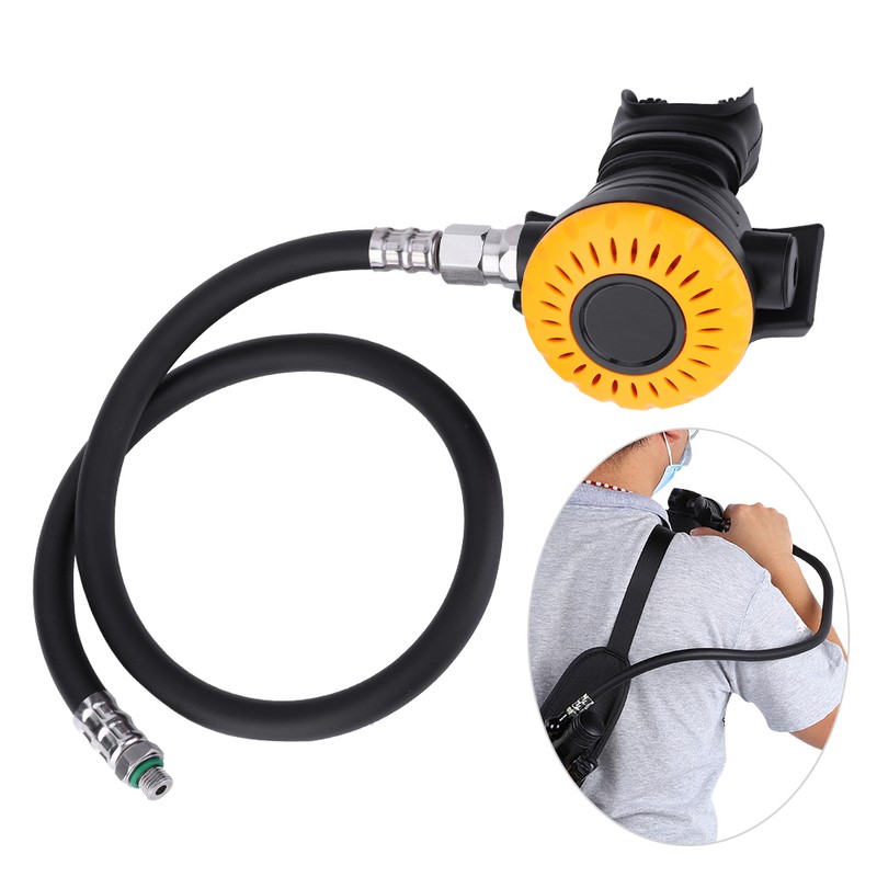 Diving Equipment Breathing Secondary Valve Medium Pressure Tube Accessory