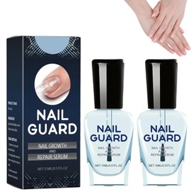 Nail Strengthener, 2PCS Revitalizing Nail Growth Serum, Nail Hardener Extra Strong and Growth - Nail Repair Serum for Damaged Nails for Faster Growth - Achieve Stronger, Healthier Nails