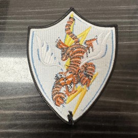 Flying Tigers WWII Army Air Force Military 5x4 Patch AVG 74th Fighter Squadron