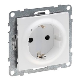 LEGRAND, SEANO with Netatmo Netatmo Networked Socket, Measurement of Power Consumption, Screws or Expansion Claws, Automatic Plug-In Terminals, LED Display, Smart Home, 16 A, 3680 W, Colour: Ultra