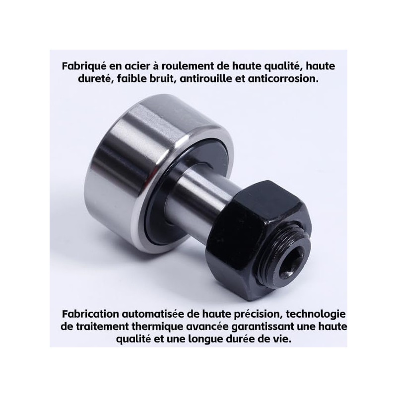 2pcs KR16/CF6 Needle Roller Bearing Cam Follower Needle Roller Bearing