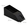 Relaxdays Card Sledge, Card Dispenser with 4 Decks, Blackjack Accessories,