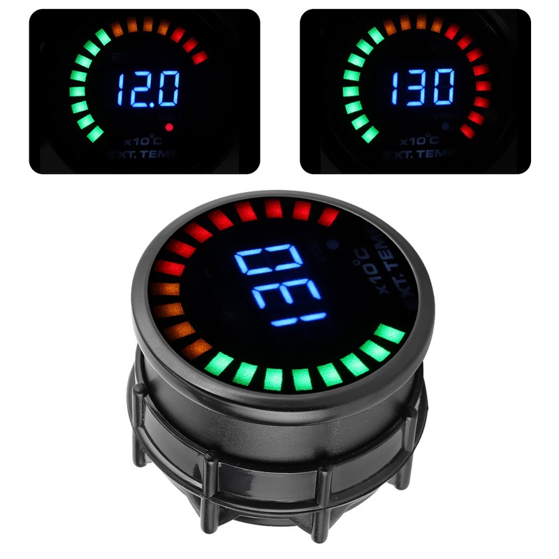 2in 52mm Exhaust Gas Temp Gauge LED EGT Digital Meter