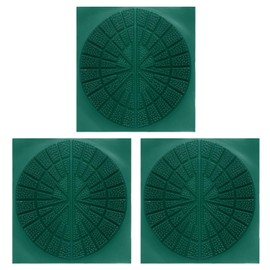 sourcing map 3 Pairs Sole Protector for Sneakers Non Slip Pad Heel Plates Repair for Men and Women, Green