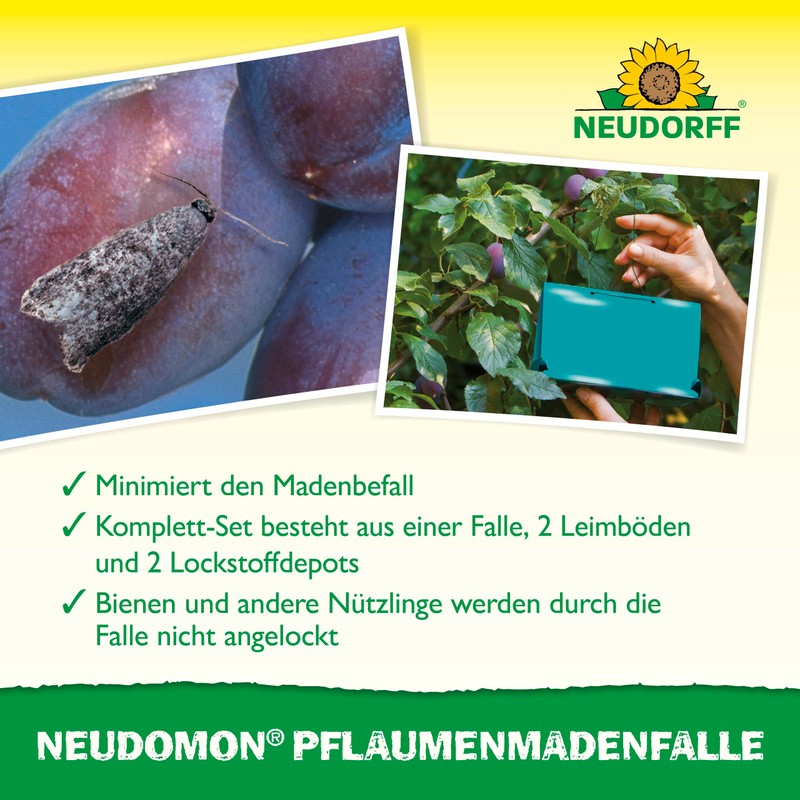 Neudorff 33439 Neudomon Maggot Trap for Plums 1 Set