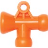 Loc-Line - 41416 Coolant Hose Component, Acetal Copolymer, Tee, 1/4"