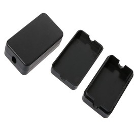 Sopepoyie Waterproof Electrical Project Case Power Junction Box, Project Box with Cover Black Plastic (55x35 x15mm), 6 Pack