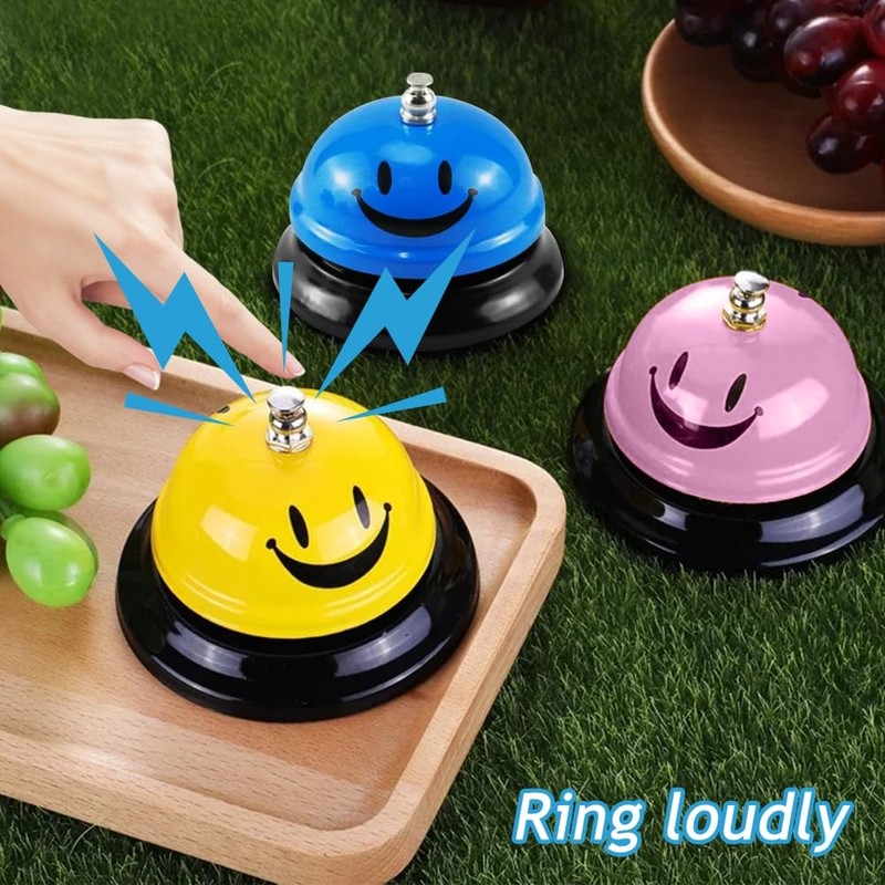 yotutun Table Bell, Pack of 4 Call Bells Reception Bell