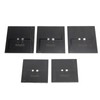 5PCS Mini Solar Panels 1W 55mm Monocrystalline Silicon DIY Solar