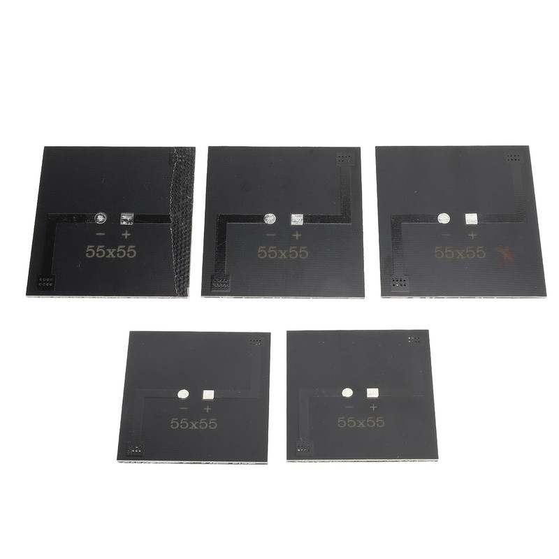 5PCS Mini Solar Panels 1W 55mm Monocrystalline Silicon DIY Solar
