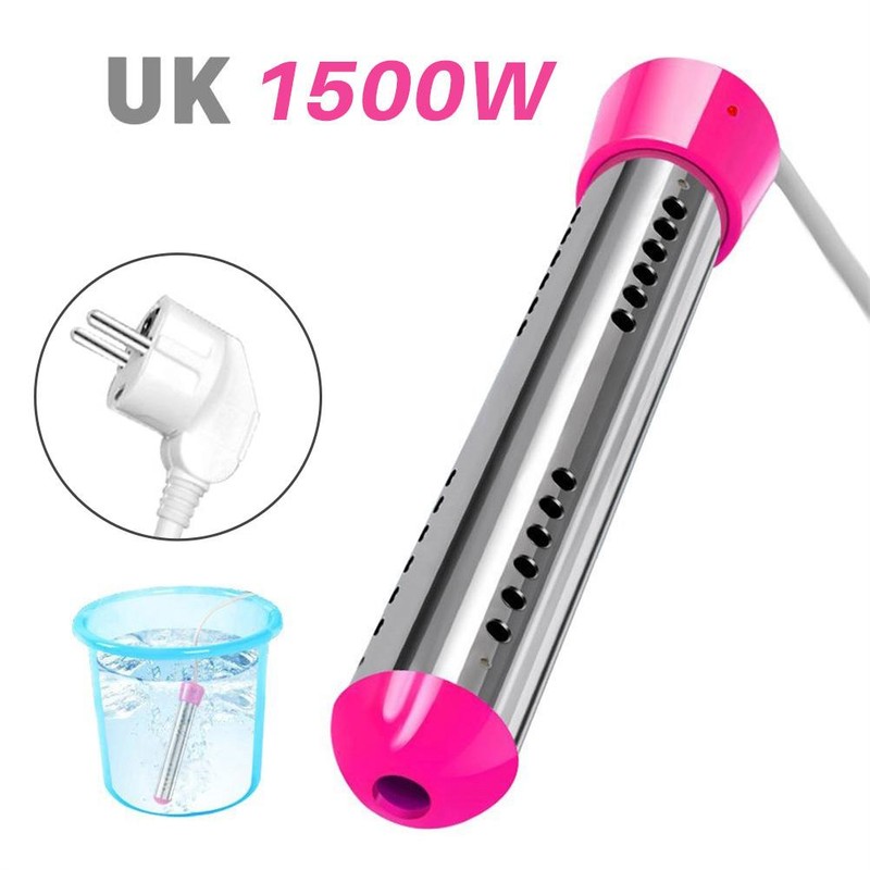 1500W Water Heater Boiler Water Heating Portable Immersion Suspension Water