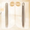 Benehair Ponytail Hairpiece, 66 cm Braid Extension with Clip, Straight,