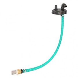 REKUBIK IBC Lid with Suction Fitting and Suction Hose + Ventilation Size DN 150