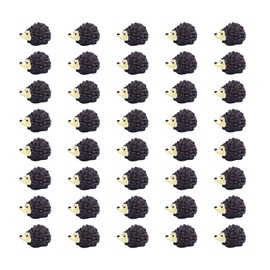 JinliangGuo 40Pcs Cute Miniature Hedgehog Vivid Mini Hedgehog Figurines Lightweight Hedgehog Gifts Landscape Decor