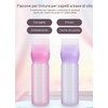 Forevat 2 spazzole per tintura capelli, flacone applicatore olio per