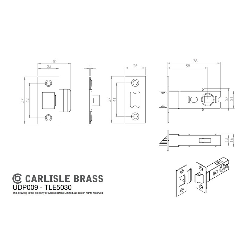 Tavira Door Latch - Ultimate Door Pack