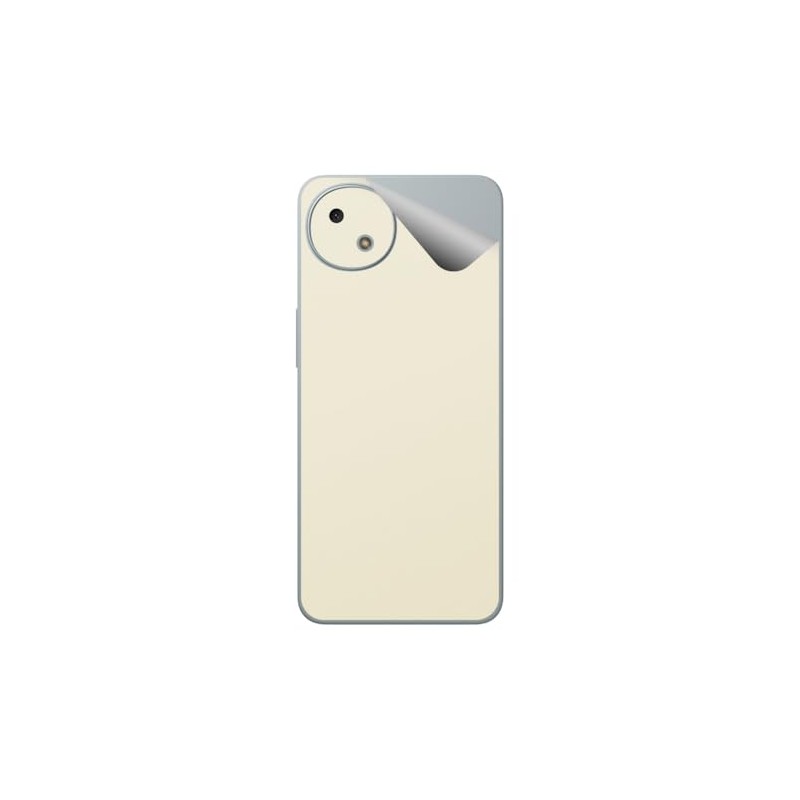 PDA Kobo Skin Seal AQUOS wish 4 Compatible [Satin/Pearl White]