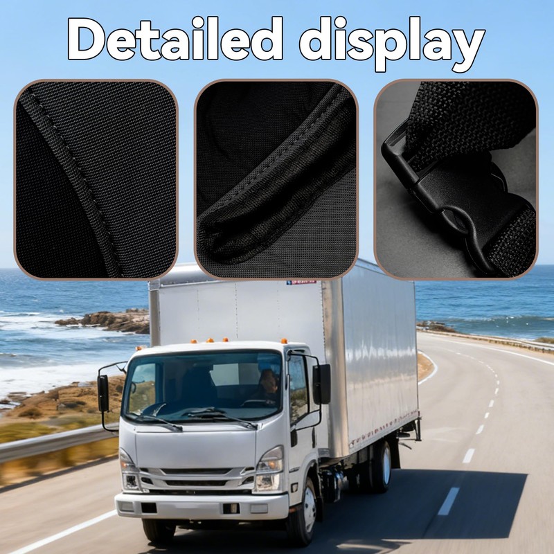 ESMING Custom-Fit Front Seat Cover Replacement for Isuzu NPR 2006-2025