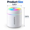 Mini USB Humidifier for Home & Car – 180ml Ultrasonic