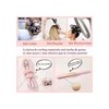 Curly Ondas En Cabello Rizos Seda Sin Calor Tubo2 Scrunchie