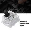 Black Switch 3 Pin Key Switch, 10 Pieces Black Switches