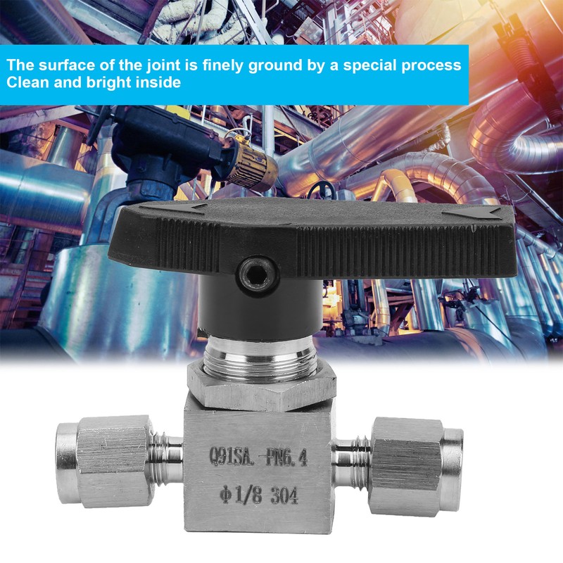 304 Stainless Steel Valve High Pressure Needle Flow Control for