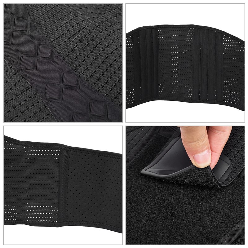 Breathable Nylon Lumbar Lower Back Waist Protection Belt Brace for